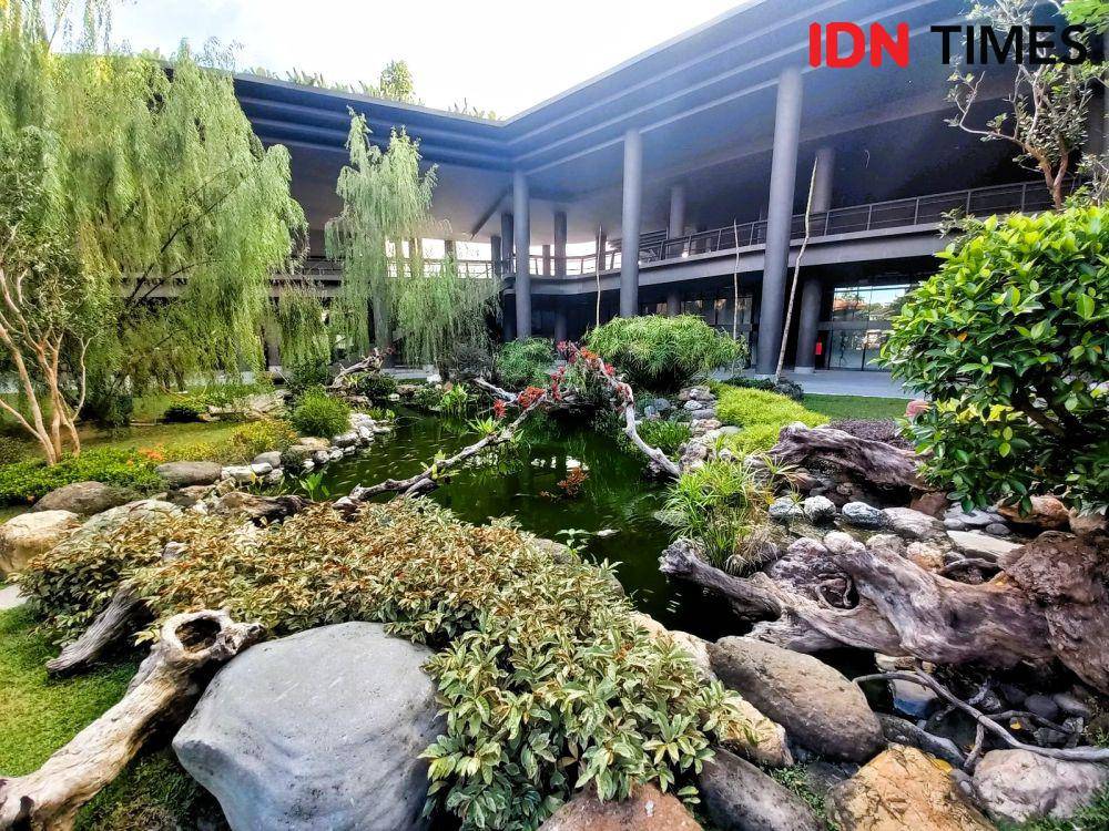 Suasana di taman GIK (IDN Times/Yogie Fadila)