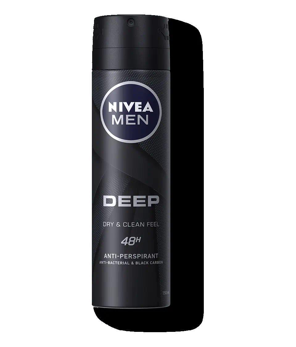 Nivea Men Deep Deodorant Spray (nivea.co.id)