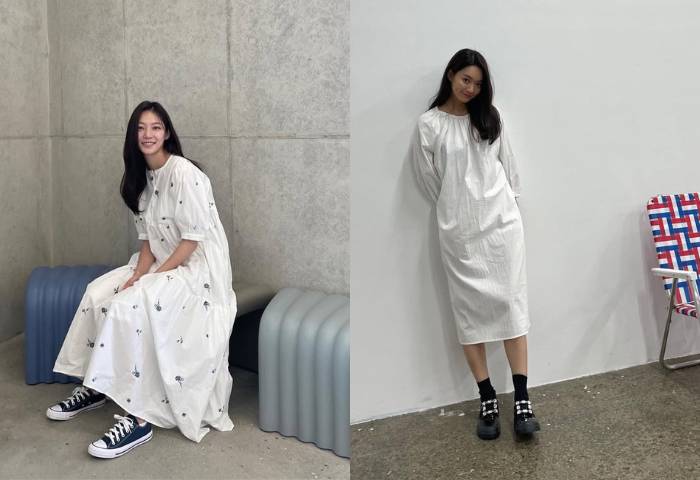 Gong Seung Yeon (instagram.com/0seungyeon) dan Shin Min A (instagram.com/illusomina/)