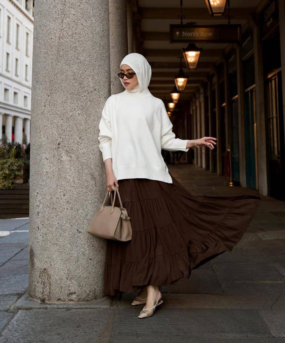 Inspirasi OOTD ala Sashfir (instagram.com/sashfir)