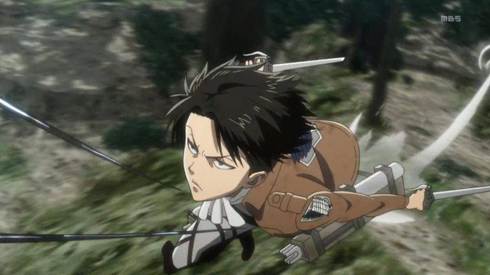 cuplikan dari anime Attack on Titan: No Regrets (2014) (dok. WIT Studio)