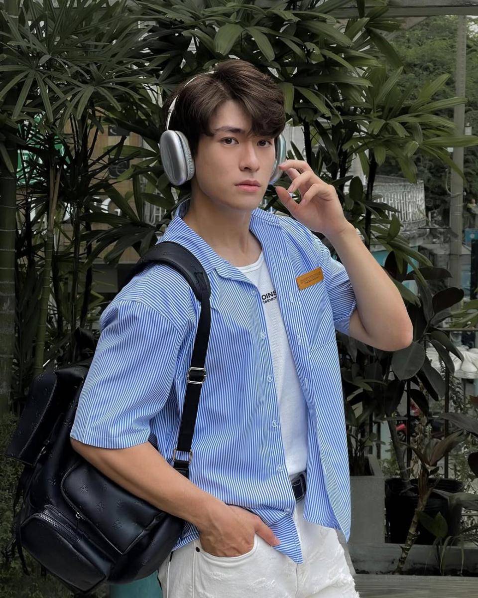 OOTD cowok pakai backpack (instagram.com/minhtan.thtr)