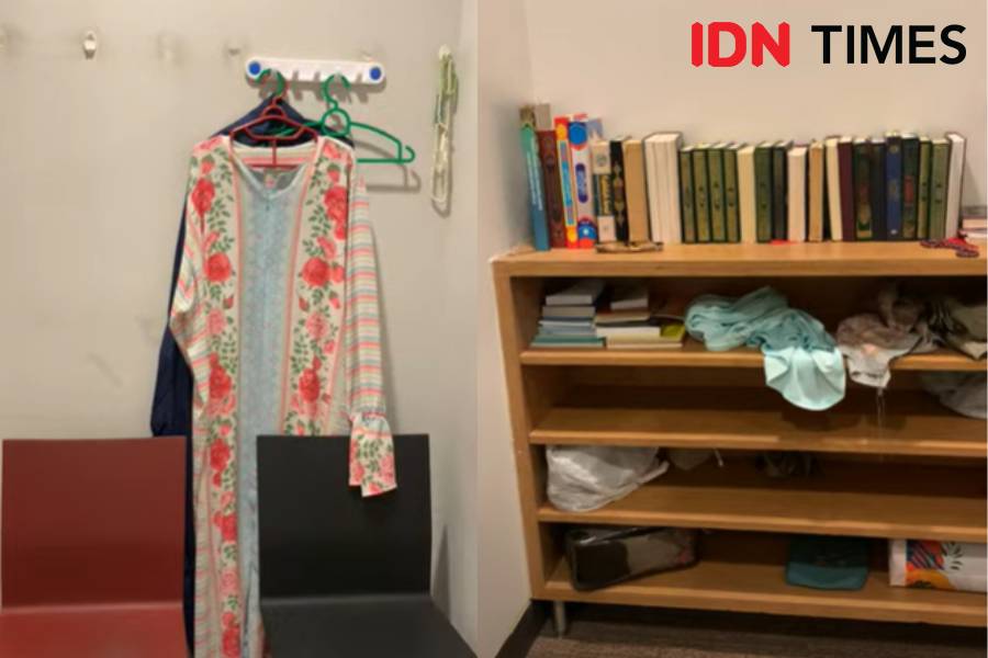 Potret fasilitas di prayer room Bandara Changi Singapura (IDN Times/Fasrinisyah Suryaningtyas)