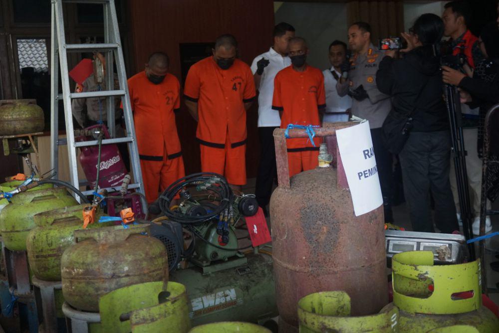 Komplotan Suntik LPG 3 Kg di DIY Terbongkar Gegara Bau Gas