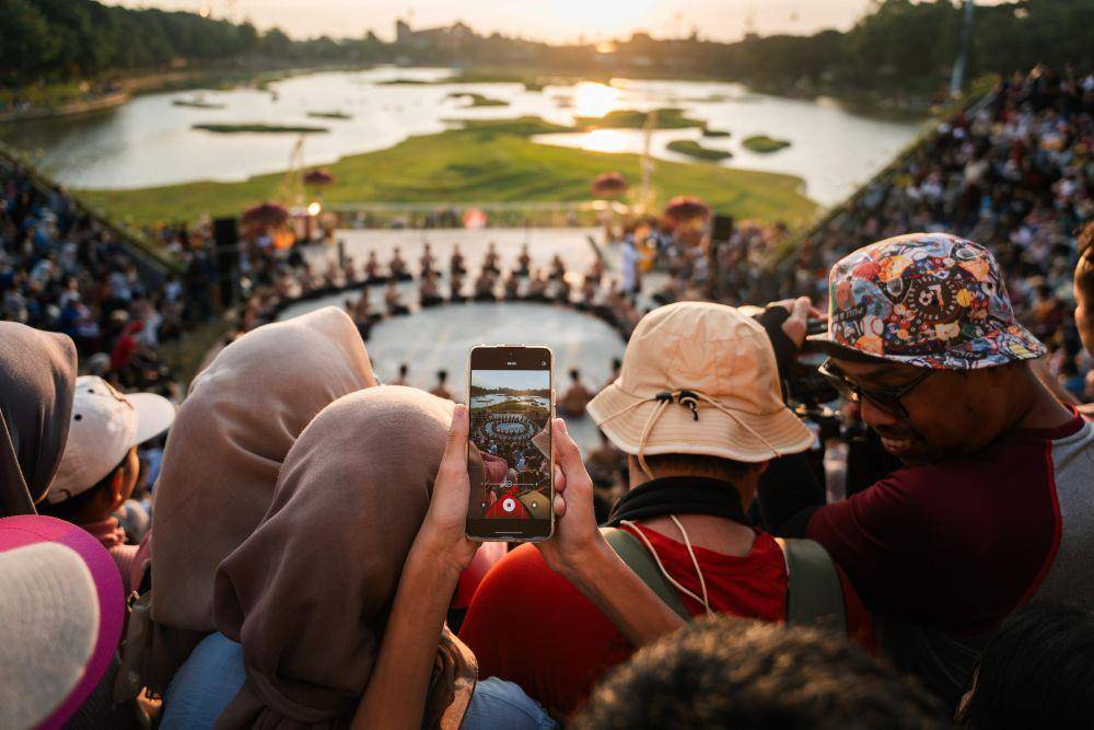 Perayaan hari ulang tahun (HUT) ke-50 TMII. (dok. InJourney)