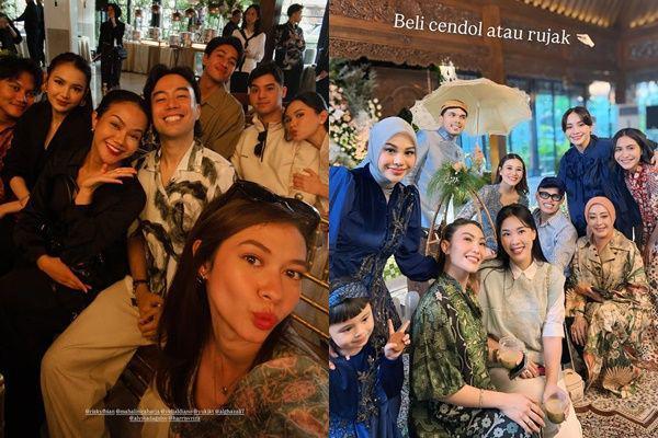Potret Tamu Artis di Syukuran 7 Bulan Kehamilan Aaliyah Massaid