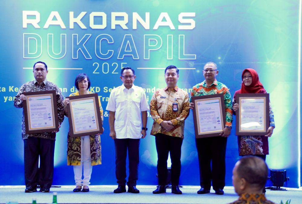Rakornas Dukcapil 2025, pada Rabu (23/4/2025) (Puspen Kemendagri)