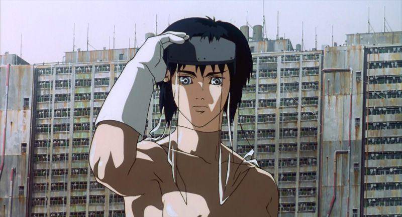 cuplikan dari anime Ghost in the Shell (1995) (dok. Production I.G)