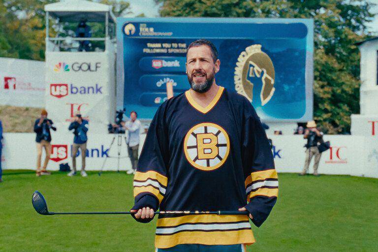 Adam Sandler dalam film Happy Gilmore 2. (dok. Netflix/Happy Gilmore 2)
