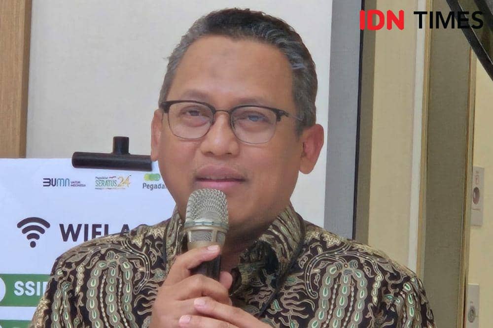 Dirut Pegadaian, Damar Latri (IDN Times/Uni Lubis)