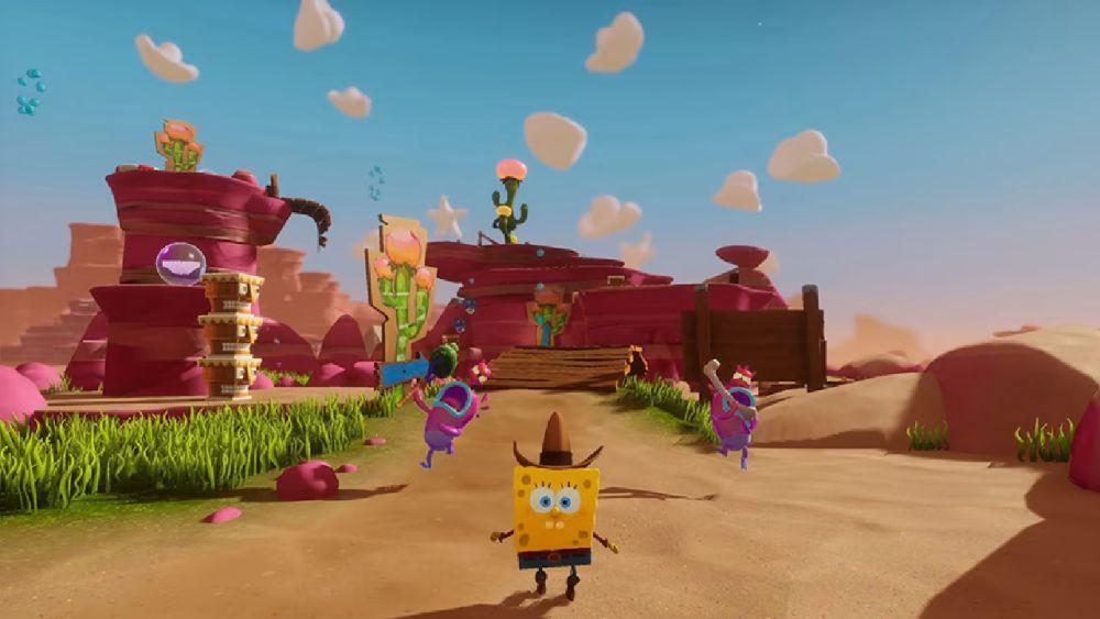 cuplikan gameplay SpongeBob SquarePants: The Cosmic Shake (dok. THQ Nordic/SpongeBob SquarePants: The Cosmic Shake)