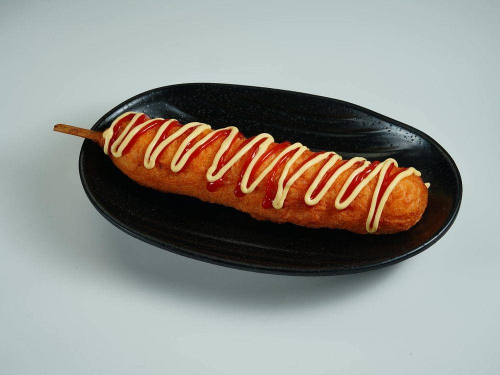 ilustrasi hot dog reddog