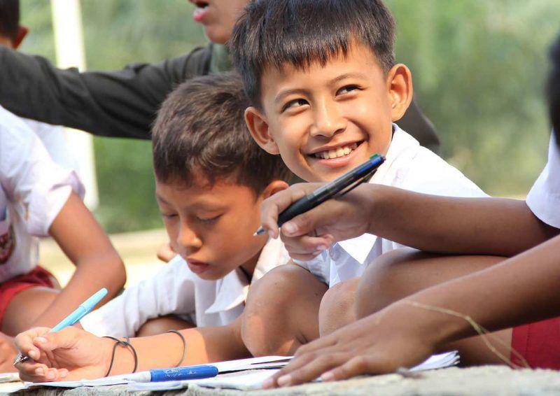 Ilustrasi siswa di sekolah (dok. Tanoto Foundation)