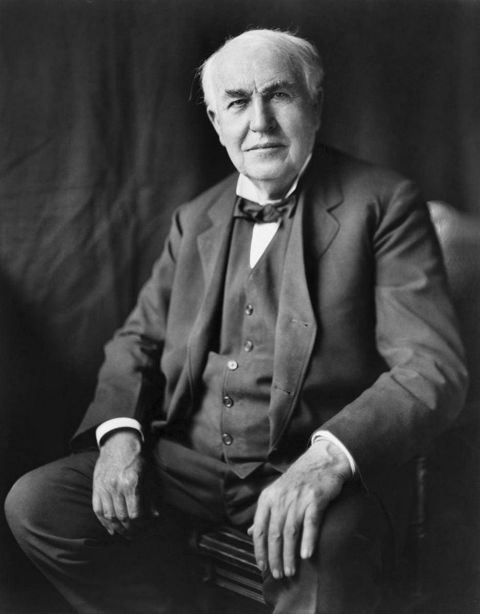 foto Thomas Alva Edison (Pixabay.com/ WikiImages)