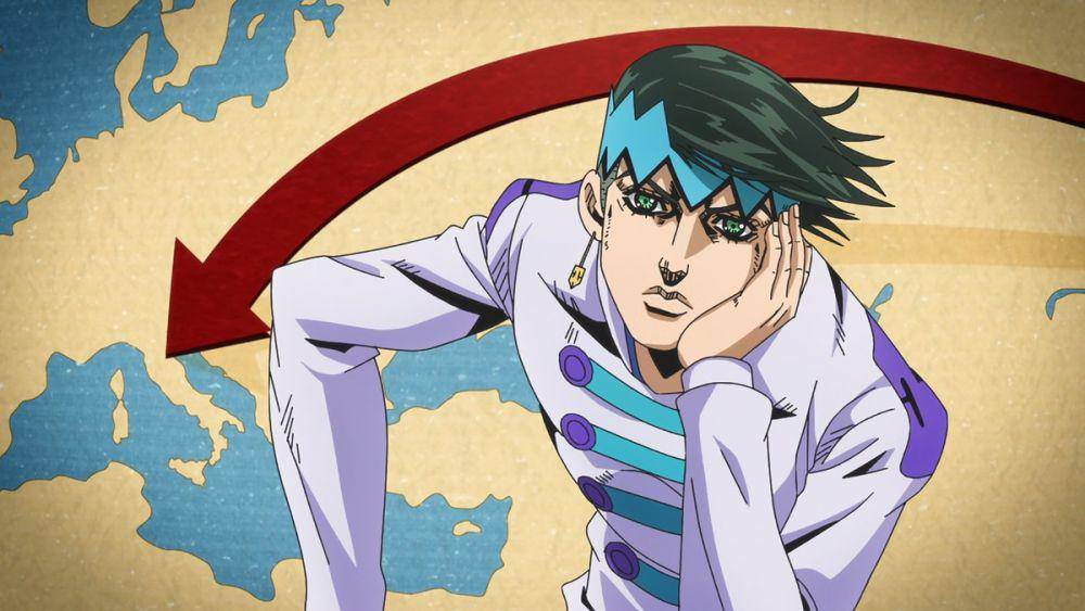cuplikan dari anime Thus Spoke Kishibe Rohan (2017) (dok. David Production)