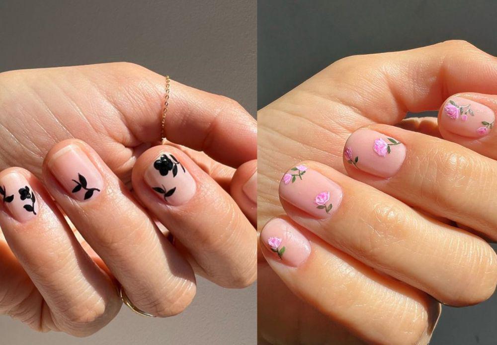 7 Ide Nail Art Tema Bunga yang Cantik untuk Sambut Musim Semi