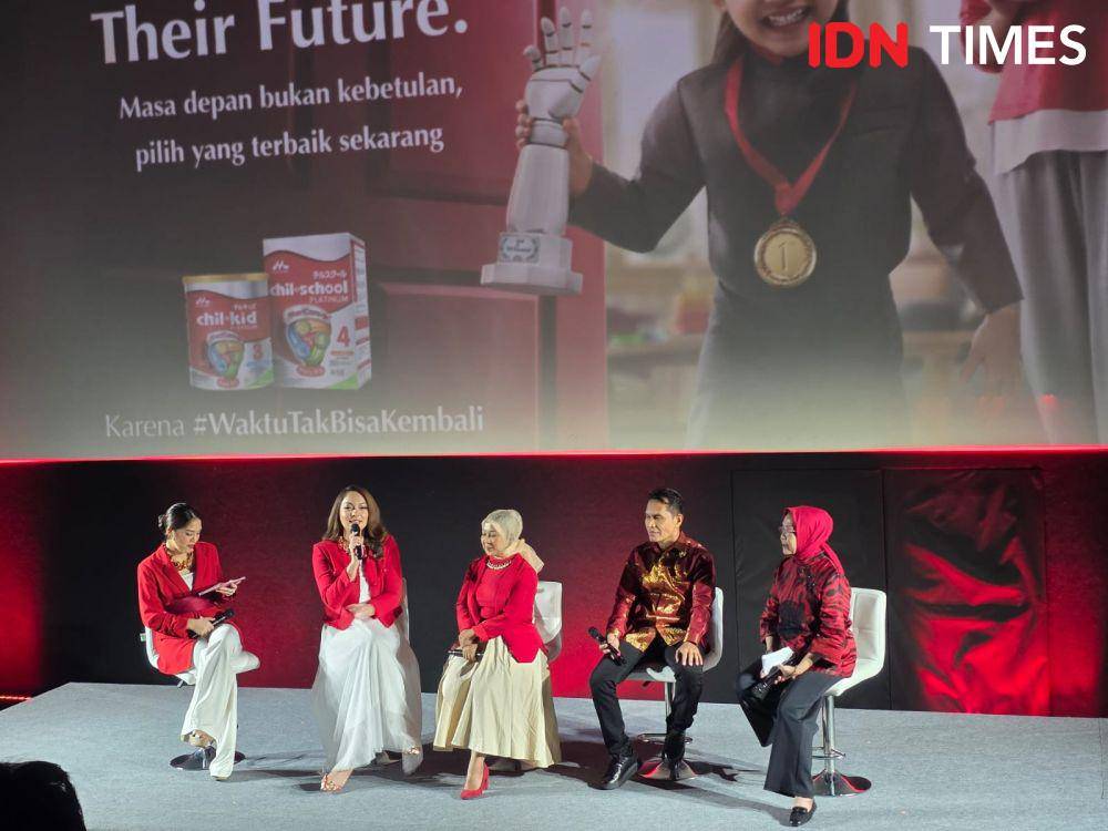 Media Gathering Peluncuran Kampanye terbaru Morinaga di CGV Pacific Place Mall. 22 April 2025. (IDN Times/M. Tarmizi Murdianto)