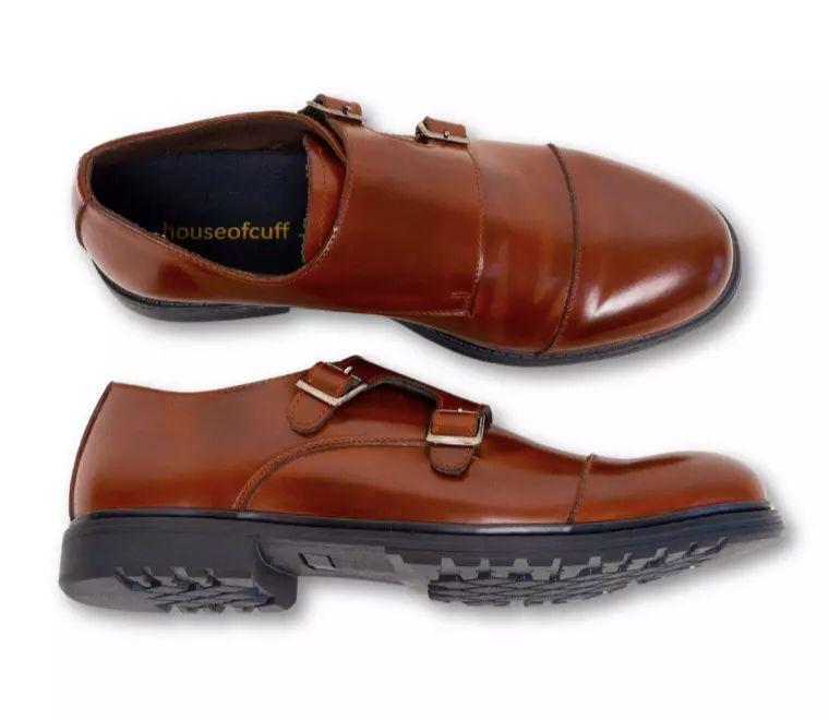 House of Cuff Pantofel Monk Strap (zalora.co.id/houseofcuff)