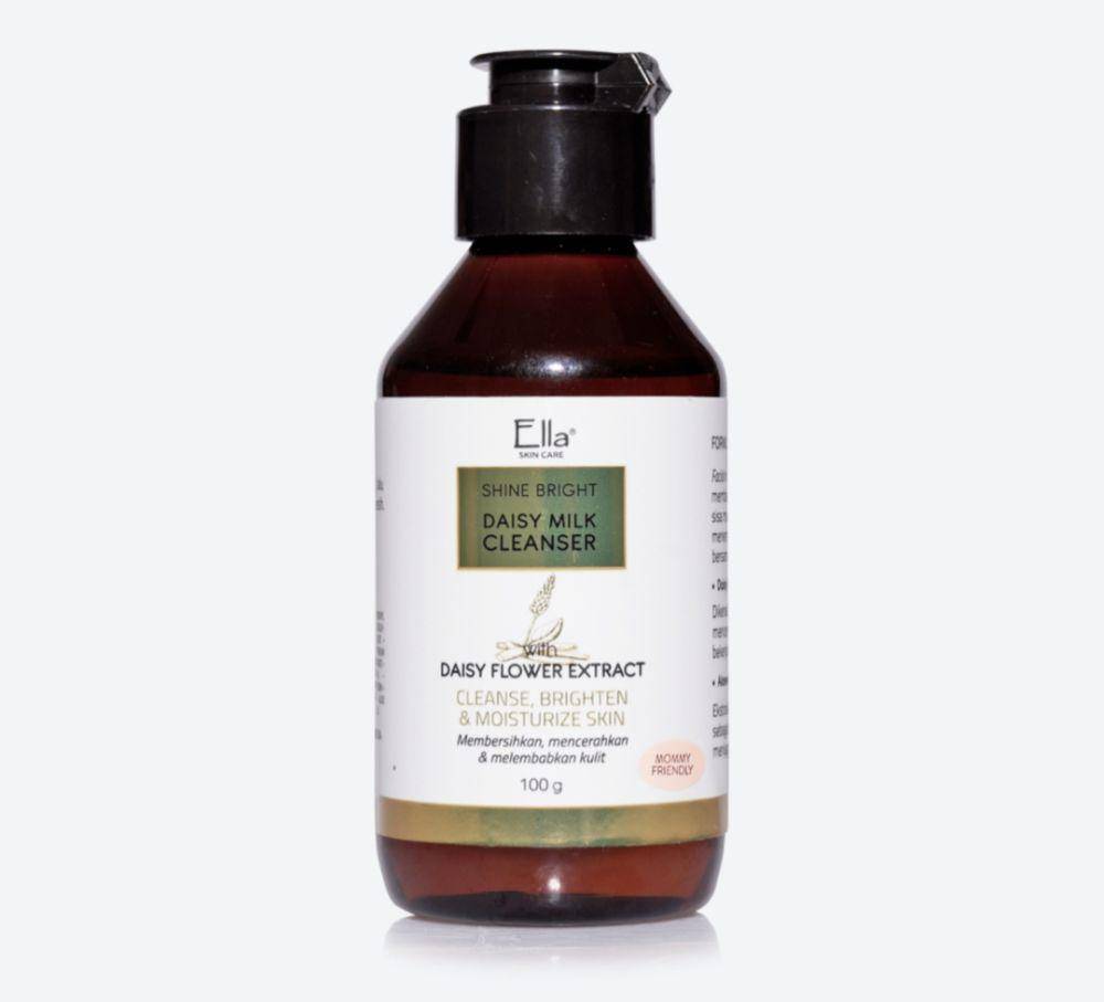 Ella Skincare Shine Bright Daisy Milk Cleanser (ellaskincare.co.id)