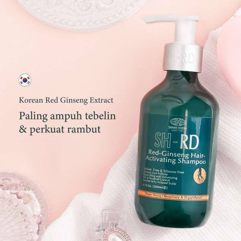 SH-RD Red Ginseng Hair Activating Shampoo (blibli.com/Beautiva Skincare Official Store)