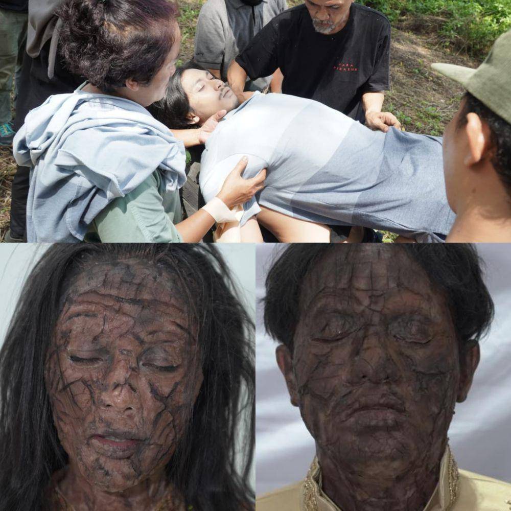 Fake body Eko, Naning, dan Hendra di film Pabrik Gula (dok. Pribadi/Anwar Gepeng)
