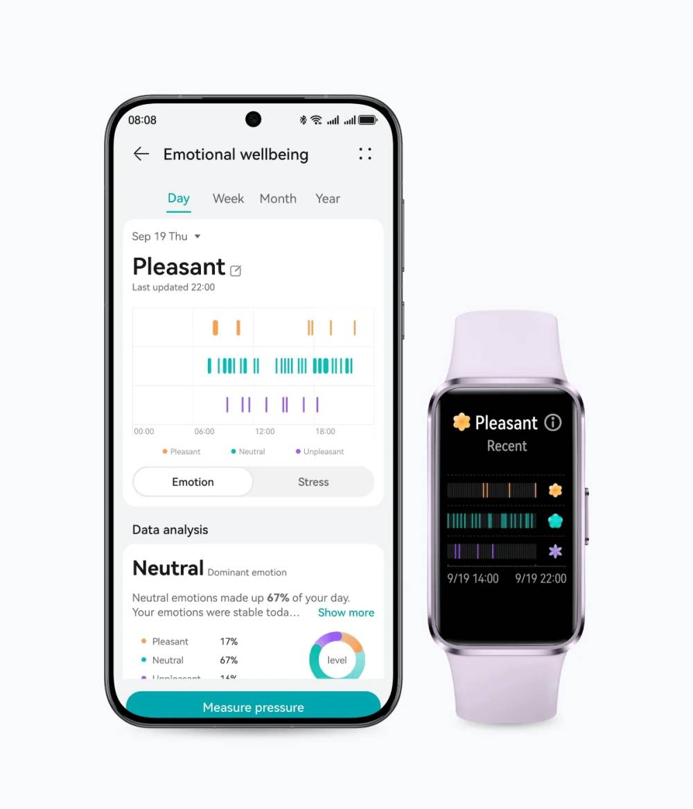 HUAWEI Band 10 membawa fitur Emotional Wellbeing, warisan dari lini smartwatch Huawei (consumer.huawei.com)