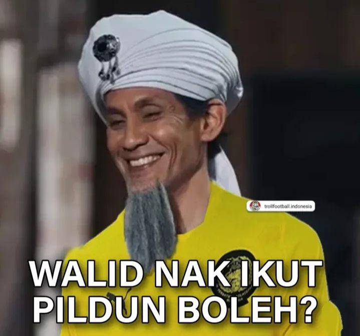 meme Walid (instagram.com/trollfootball.indonesia)