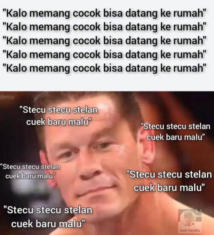 meme datang ke rumah (facebook.com/Azril Sandika)