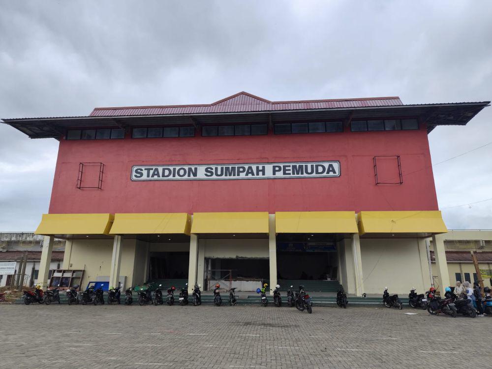 Meski Renovasi, Stadion Sumpah Pemuda Masih Bisa Digunakan Masyarakat