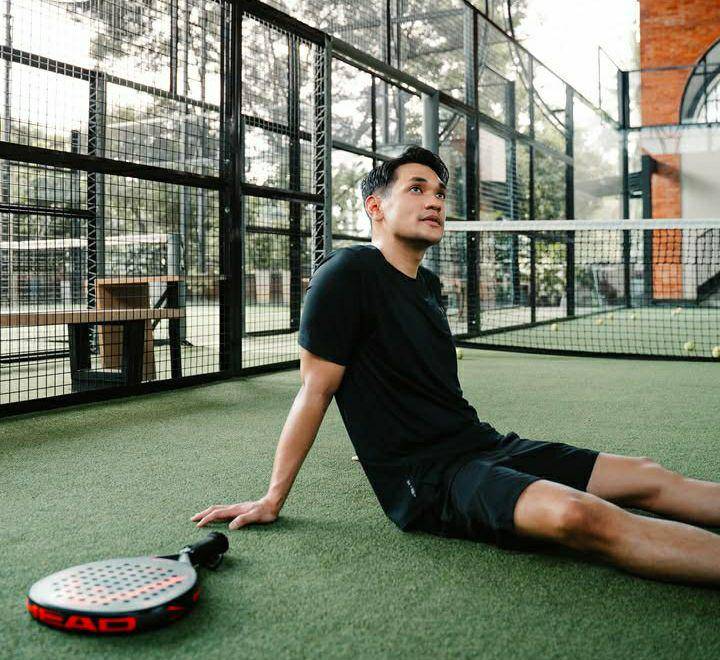 potret Afgan bermain padel (instagram.com/afgan__)