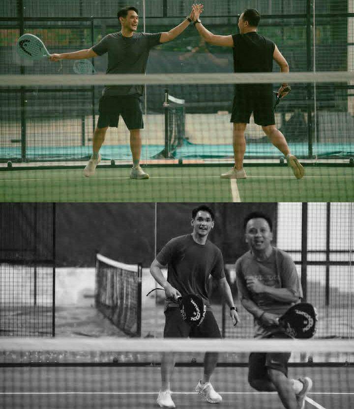 potret Afgan bermain padel (instagram.com/afgan__)