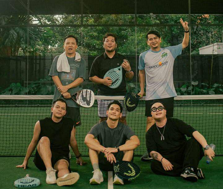 potret Afgan bermain padel (instagram.com/afgan__)