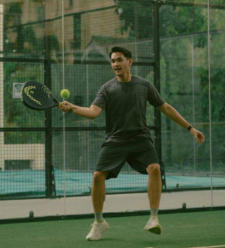 potret Afgan bermain padel (instagram.com/afgan__)