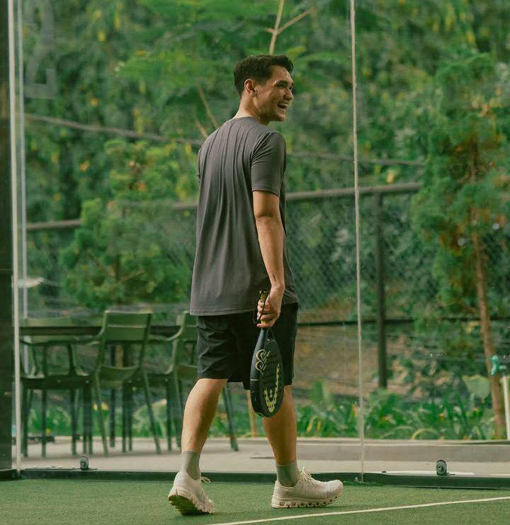 potret Afgan bermain padel (instagram.com/afgan__)