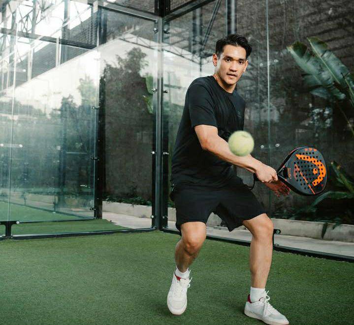 potret Afgan bermain padel (instagram.com/afgan__)