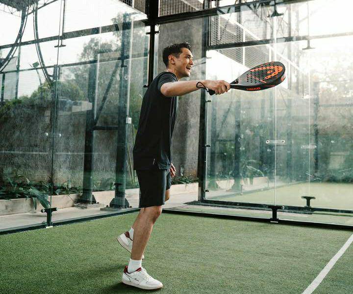 potret Afgan bermain padel (instagram.com/afgan__)