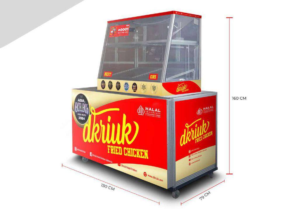 Booth franchise D’Kriuk (dkriuk.com)