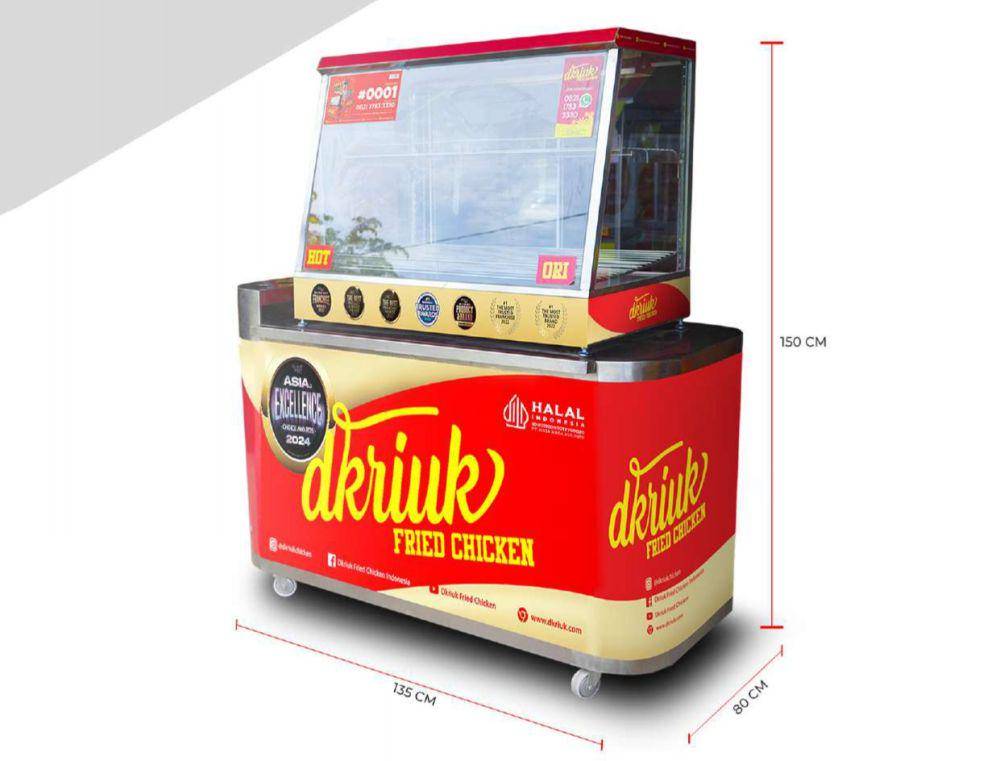 Booth franchise D’Kriuk (dkriuk.com)