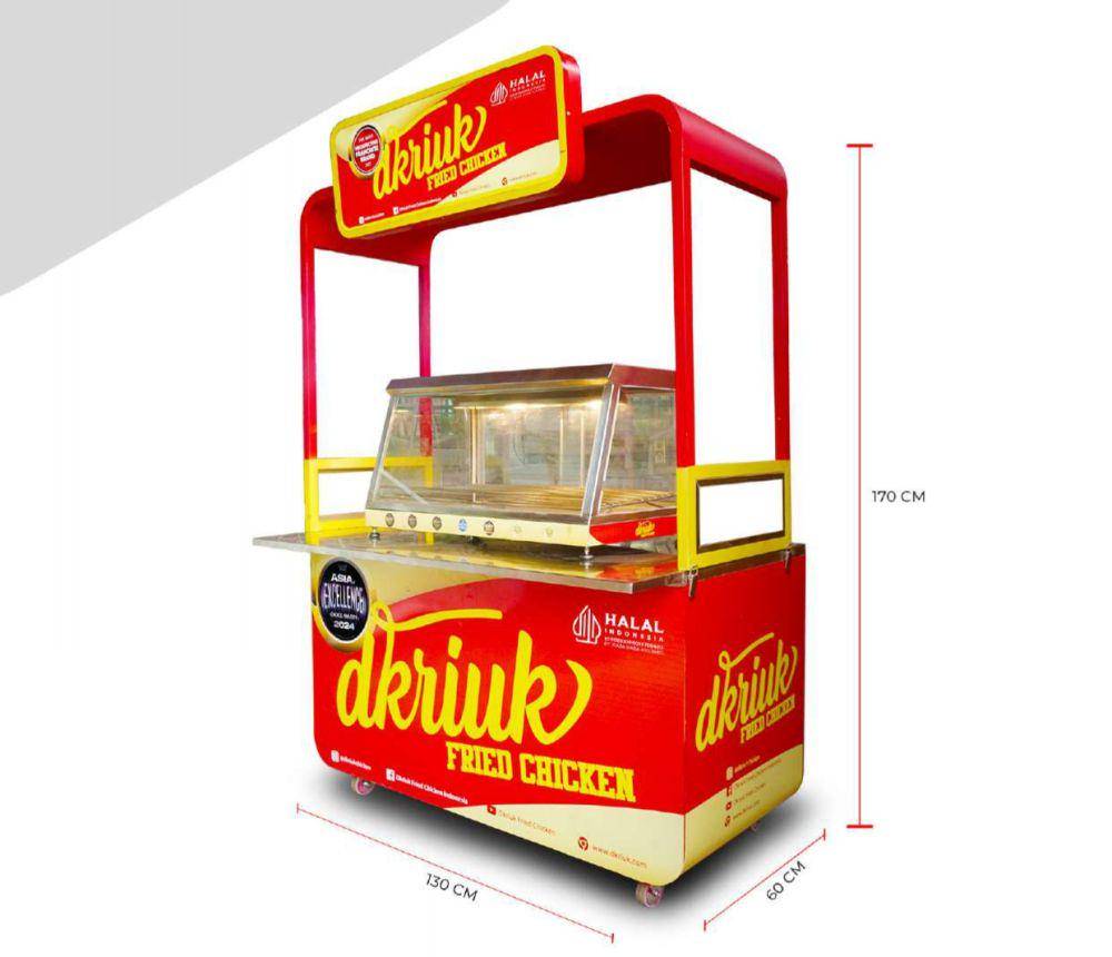 Booth franchise D’Kriuk (dkriuk.com)