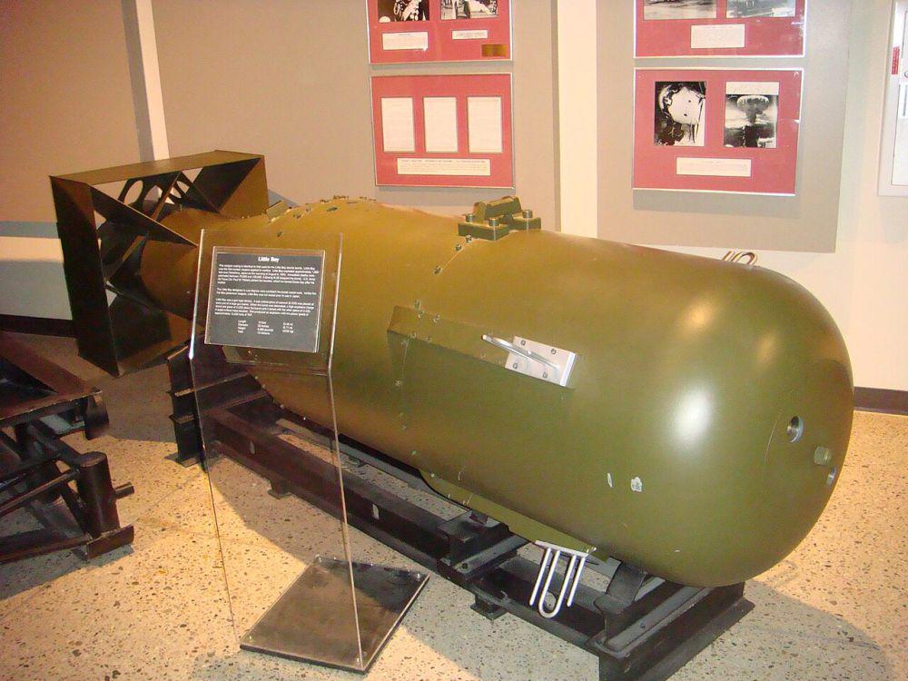 Replika Little Boy Manhattan Project (commons.wikimedia.org/byteboy)