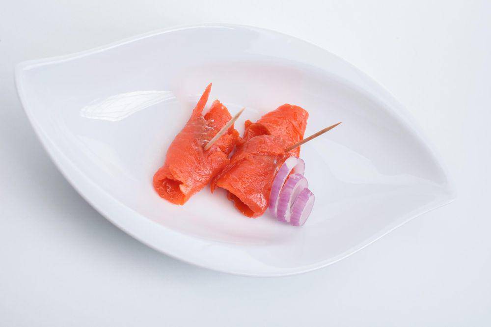 Potret smoked salmon