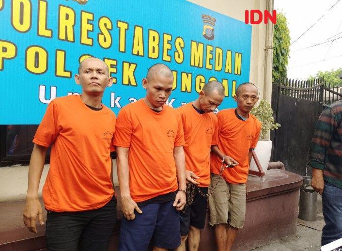 Komplotan Maling Ditangkap Polisi Usai Bobol 2 Rumah Dinas Milik TNI