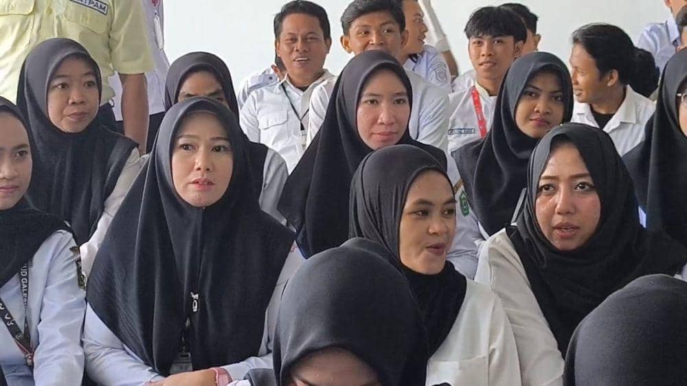 Perawat dan pegawai RSUD Galesong, Takalar/Istimewa