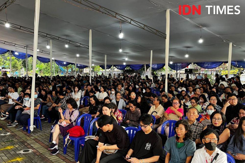 Jelang Misa Requiem Paus Fransiskus, Katedral Jakarta Sudah Padat