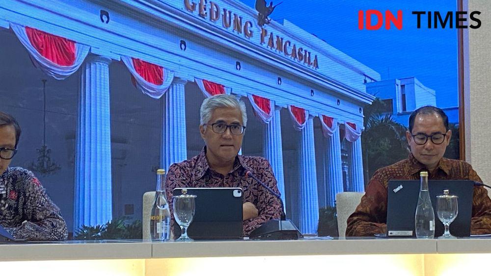 Jubir Kementerian Luar Negeri RI, Roy Soemirat. (IDN Times/Marcheilla Ariesta)