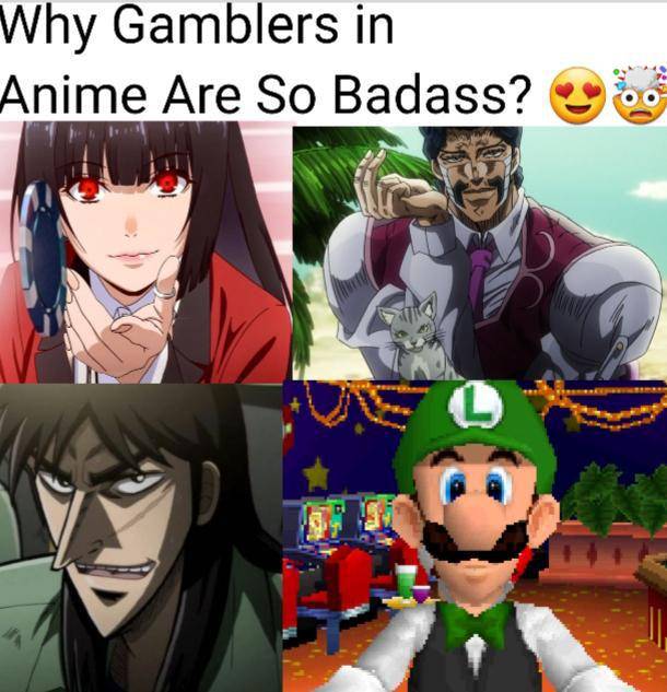 meme Kakegurui (reddit.com/r/Animemes)