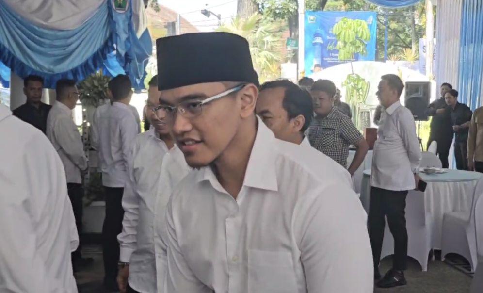 Kaesang Pangarep saat berkunjung ke Rumah Dinas Wali Kota Malang. (IDN Times/Rizal Adhi Pratama)