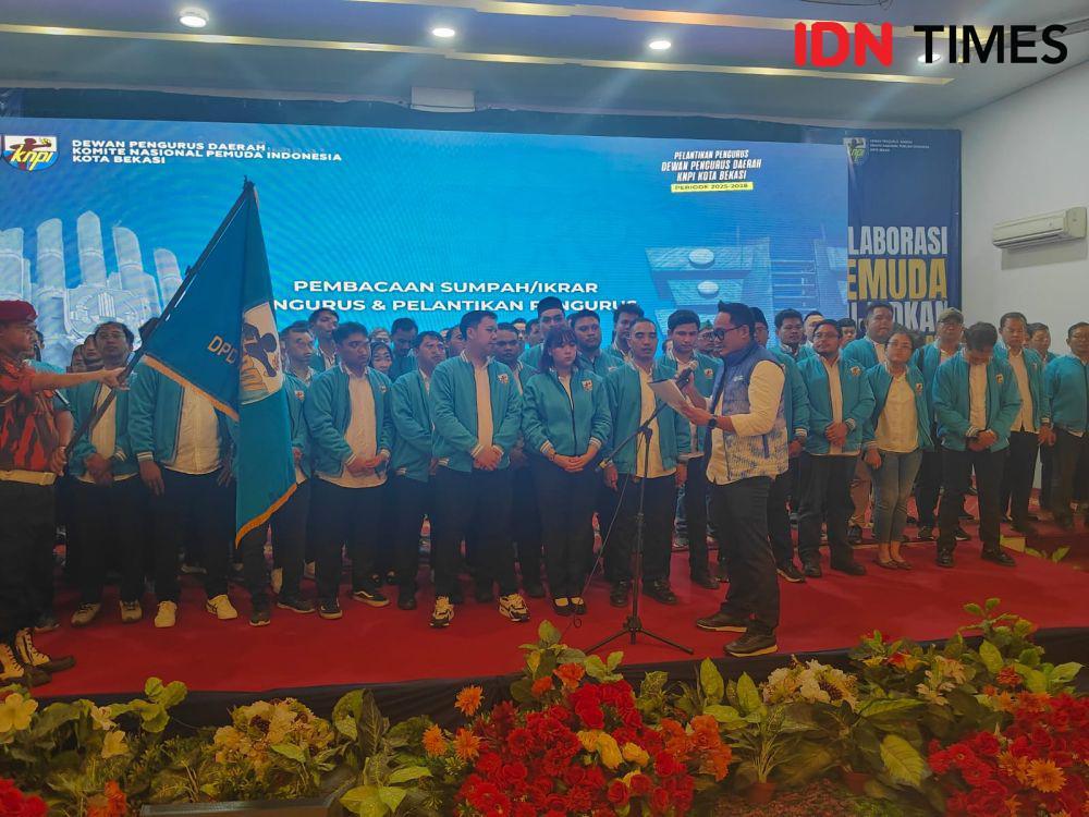 Resmi Dilantik, Ketua KNPI Kota Bekasi Fokus Les Bahasa Asing Gratis