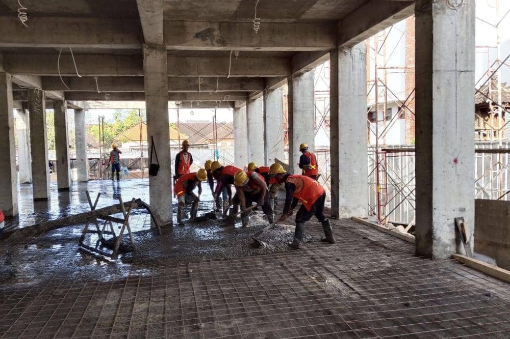 Pembangunan gedung sekolah baru di Denpasar (Dok.IDN Times/istimewa)