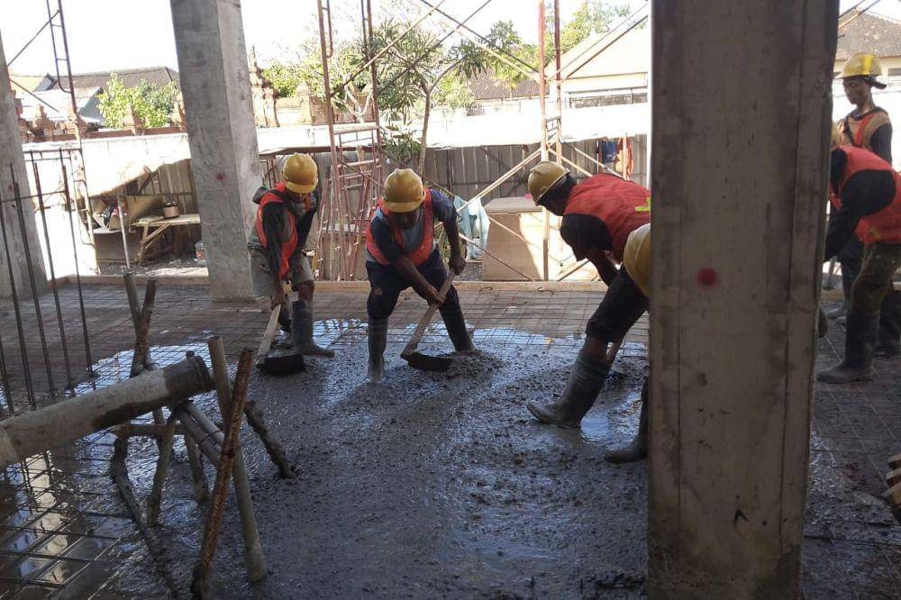 Pembangunan gedung sekolah baru di Denpasar (Dok.IDN Times/istimewa)